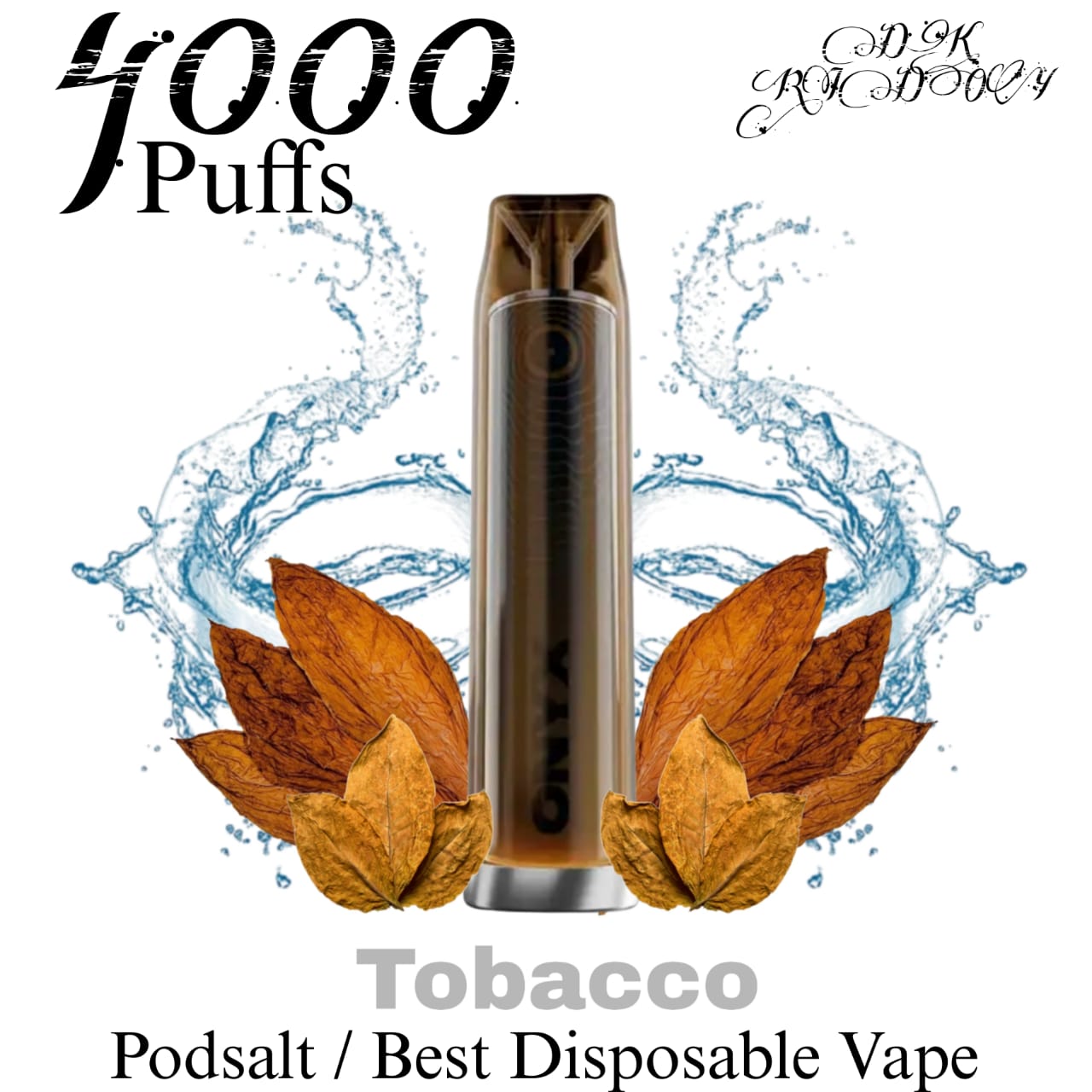 Pod Salt Onyx Tobacco 20mg 4000 Puffs in Dubai UAE