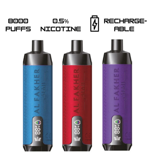How to Use Al Fakher Crown Bar 8000 Puffs