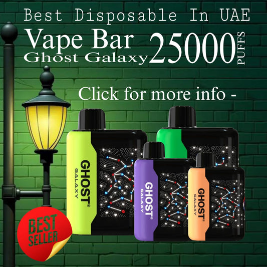 How to Use Vape Bar Ghost Galaxy 25000 Puffs