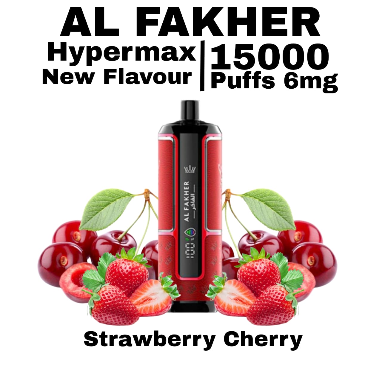 Al Fakher Crown Bar Hypermax 15000 Puffs Disposable Vape in UAE