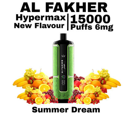 Al Fakher Crown Bar Hypermax 15000 Puffs Disposable Vape in UAE