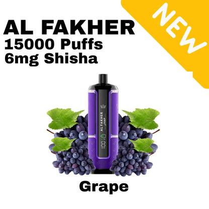 Al Fakher Crown Bar Hypermax 15000 Puffs Disposable Vape in UAE