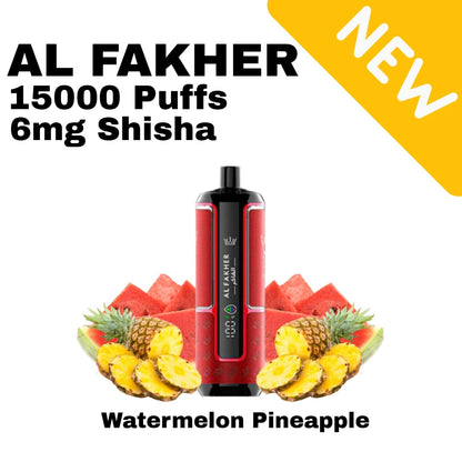 Al Fakher Crown Bar Hypermax 15000 Puffs Disposable Vape in UAE