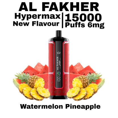 Al Fakher Crown Bar Hypermax 15000 Puffs Disposable Vape in UAE