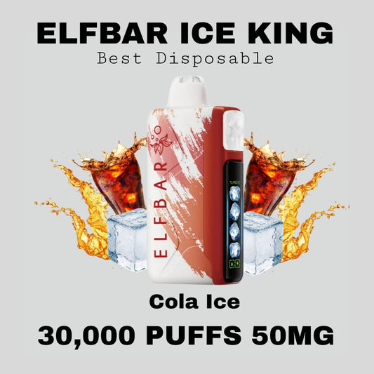 Best ELFBAR Ice King 30K Puffs Cola Ice in Dubai UAE