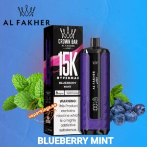 AL FAKHER Crown Bar 15000 Puffs Blueberry Mint