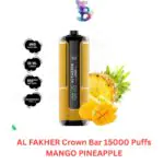 AL FAKHER Crown Bar 15000 Puffs MANGO PINEAPPLE in Dubai UAE