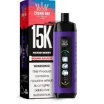 AL FAKHER Crown Bar 15000 Puffs Mixed Berry