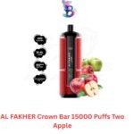 AL FAKHER Crown Bar 15000 Puffs Two Apple in Dubai UAE