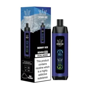 AL FAKHER Crown Bar Pro 8000 Puffs BERRY ICE