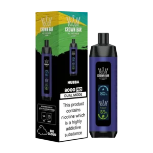 AL FAKHER Crown Bar Pro 8000 Puffs HUBBA