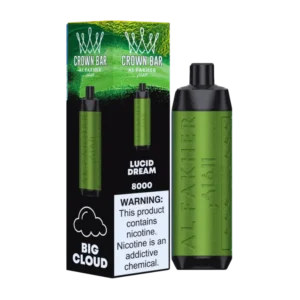 AL FAKHER Crown Bar Pro 8000 Puffs  Lucid Dream
