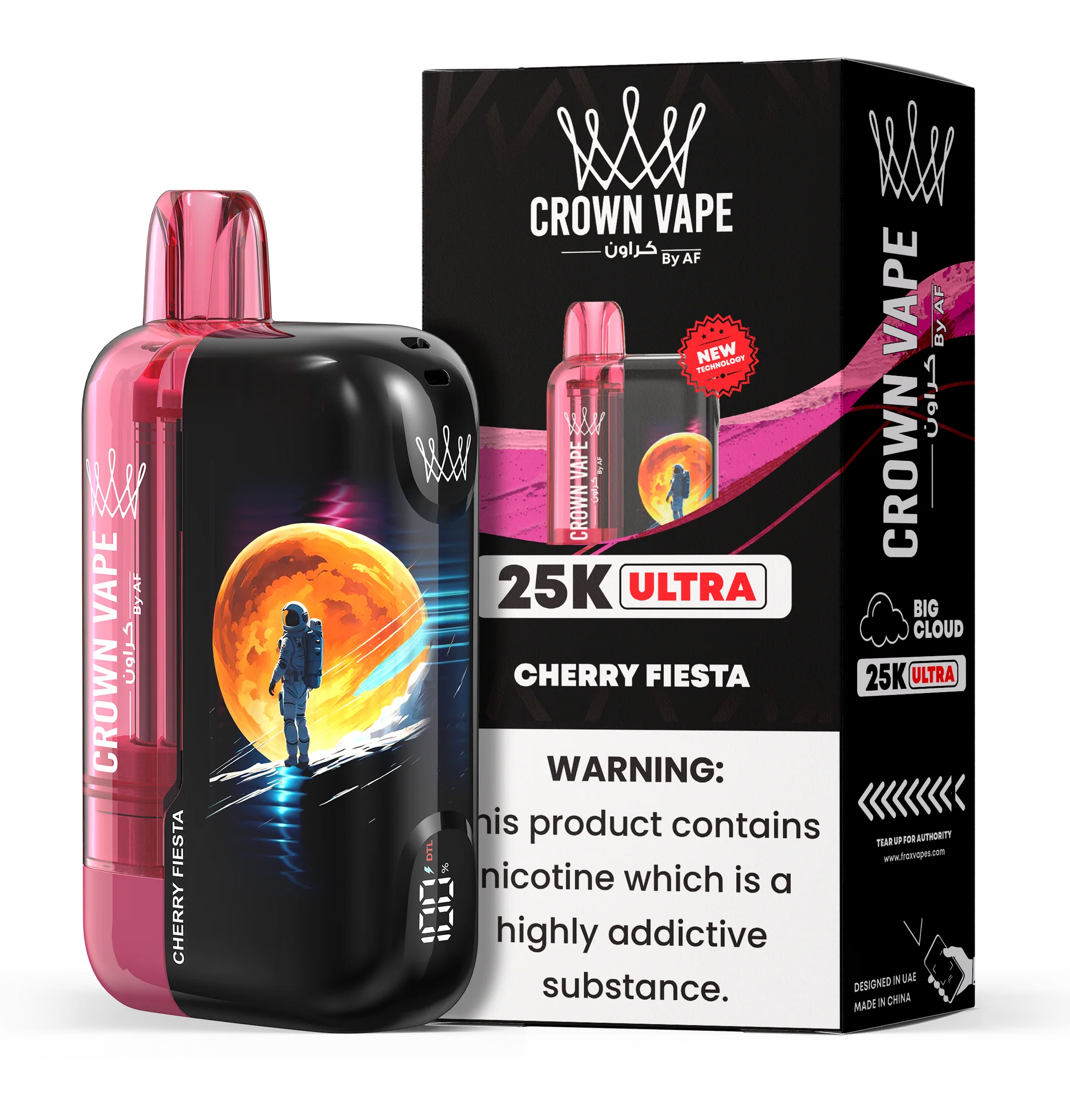 Al Fakher Ultra 25000 Puffs Cherry Fiesta