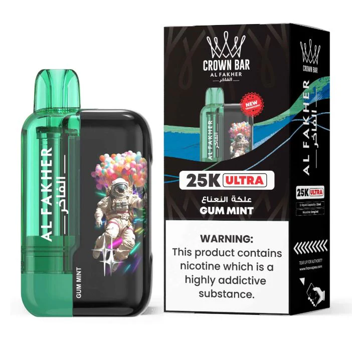 Al Fakher Ultra 25000 Puffs Gum Mint