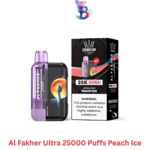 Al Fakher Ultra 25000 Puffs Peach Ice in Dubai UAE