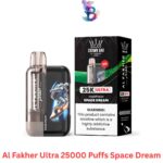 Al Fakher Ultra 25000 Puffs Space Dream Vape in Dubai UAE