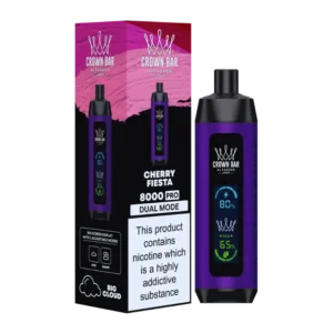 AL FAKHER Crown Bar Pro 8000 Puffs CHERRY FIESTA