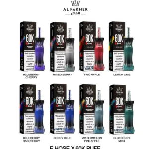 Al Fakher 60000 Puffs E Hose X Hookah Disposable Vape
