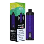 Al Fakher Crown bar 12000 Puffs Grape Mint in Dubai