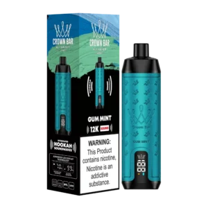 Al Fakher Crown Bar 12000 Puffs Gum Mint in Dubai