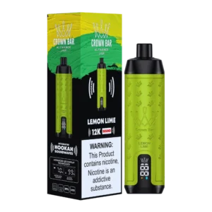 Al Fakher Crown bar 12000 Puffs Lemon Lime in Dubai