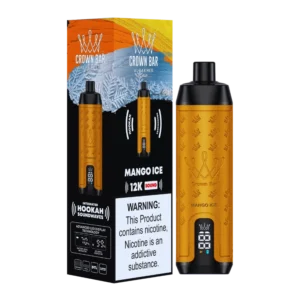 Al Fakher Crown bar 12000 Puffs Mango Ice in Dubai