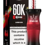 Al Fakher Crown Bar E Hose X 60000 Puffs Lush Ice