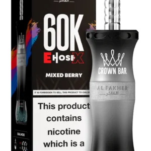Al Fakher Crown Bar E Hose X 60000 Puffs Mixed Berry