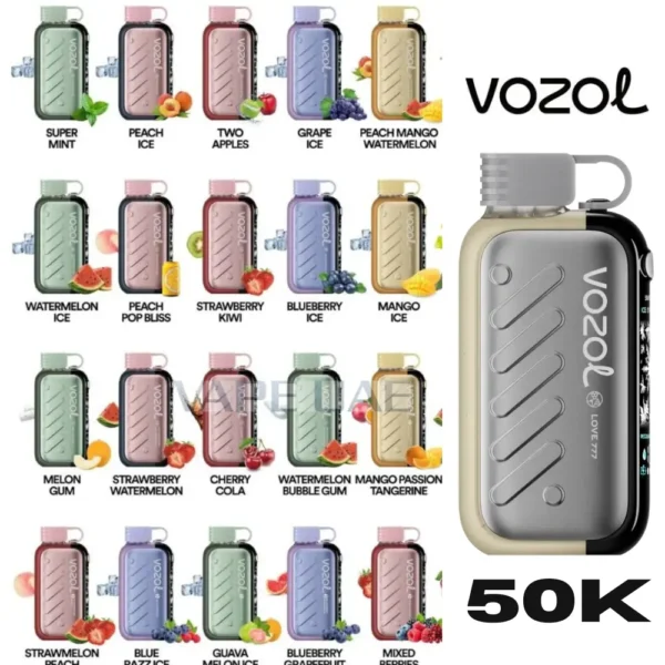 Vozol Gear Ice & Sweet 50000 Puffs Disposable Vape - Alfakher Pro