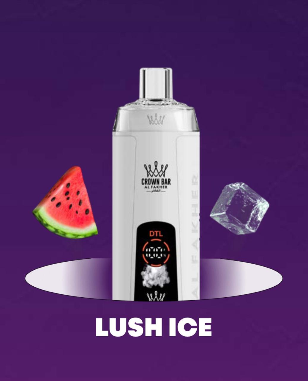 Al Fakher Crystal 8000 Puffs Lush Ice Al Fakher Crystal 8000 Puffs Lush Ice