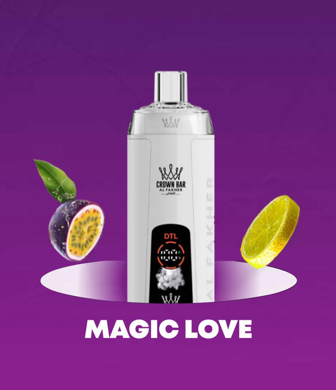 Al Fakher Crystal 8000 Puffs Magic Love Al Fakher Crystal 8000 Puffs Magic Love