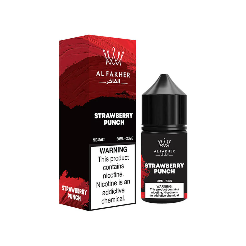 Al Fakher Salt Nicotine 30ml E-liquid Strawberry Punch Al Fakher Salt Nicotine 30ml E-liquid Strawberry Punch