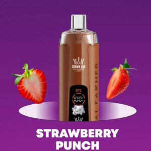 Al Fakher Crystal 8000 Puffs Strawberry punch