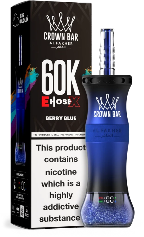 Fakher Crown Bar Mega Max 40000 Puffs Berry Blue Fakher Crown Bar Mega Max 40000 Puffs Berry Blue