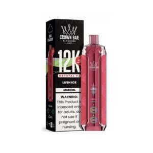 Al Fakher Crown Bar Crystal V2 12000 Puffs Lush Ice