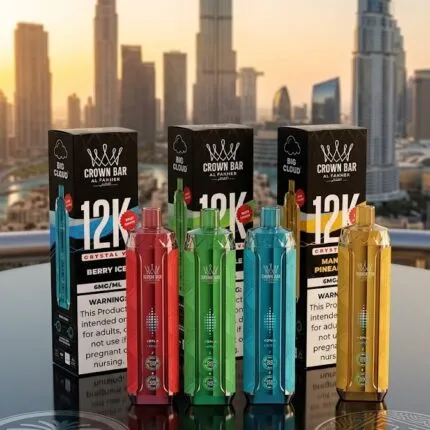 Al Fakher Crown Bar Crystal V2 12000 Puffs