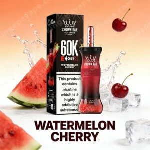 Al Fakher Crown Bar E Hose X 60000 Puffs Watermelon Cherry
