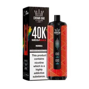 Al Fakher Crown Bar Mega Max 40000 Puffs Hubba
