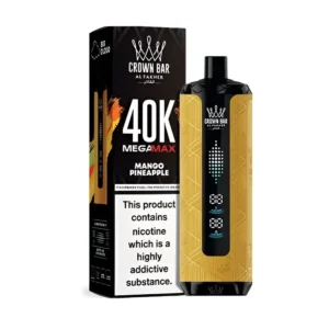 Al Fakher Crown Bar Mega Max 40000 Puffs Mango Pineapple