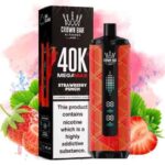 Al Fakher Crown Bar Mega Max 40000 Puffs Strawberry Punch