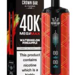 Al Fakher Crown Bar Mega Max 40000 Puffs Watermelon Pineapple