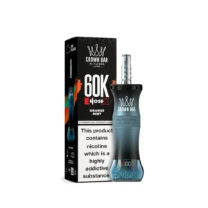 Al Fakher Crown Bar E Hose X 60000 Puffs Orange Mint
