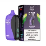 Crown Bar Al Fakher 50000 Puffs Cloud Box Grape Ice