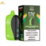 Crown Bar Al Fakher 50000 Puffs Cloud Box Lemon Lime Cherry Fizz