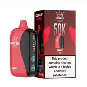 Crown Bar Al Fakher 50000 Puffs Cloud Box Love