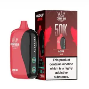Crown Bar Al Fakher 50000 Puffs Cloud Box Love