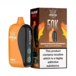 Crown Bar Al Fakher 50000 Puffs Cloud Box Pineapple Grapefruit