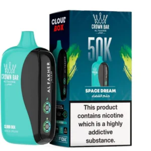 Crown Bar Al Fakher 50000 Puffs Cloud Box Space Dream