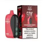 Crown Bar Al Fakher 50000 Puffs Cloud Box Strawberry Cherry