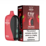 Crown Bar Al Fakher 50000 Puffs Cloud Box Two Apple